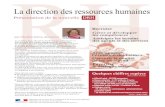 La direction des ressources humainesa direction des ressources 2011-04-18¢  des carri£¨res, valoriser