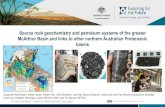 Source rock geochemistry and petroleum systems …...Source rock geochemistry and petroleum systems of the greater McArthur Basin and links to other northern Australian Proterozoic