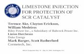 LIMESTONE INJECTION FOR PROTECTION OF SCR CATALYST€¦ · Riley Power Inc. Conclusions • Optimum Catalyst Designs are Achievable With Current and Future Fuel Knowledge • Limestone