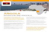 INVESTIR EM ANGOLA - Montepio · 2015-05-26 · Documentos a anexar ao requerimento: RESOLUÇÃO DE LÍTIGIOS Arbitragem indicando a localização das áreas de produção, indicando