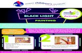black light painting - ... BLACK LIGHT PAINTING Gather Supplies: ¢â‚¬¢Cereal Box or Large Cardboard Box