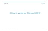 Cisco Webex Board 85S Data Sheet › ... › webex-board › datasheet-c78-741522.pdf · interactive, giving users the ... Click here to access the Webex Hardware as a Service data