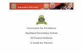 Curriculum for Excellence Hyndland Secondary ... in a final piece. The following course covers line, shape, pattern, tone, texture & colour. It also covers design, including an introduction