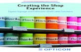 THE SOLUTION TRANSFORMING TODAY’S RETAILER Creating the ... Solutions/EE... · Digital Signage and Electronic Shelf Label Solutions. ... aims to dramatically impact how retailers