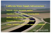 California Water Supply Infrastructure California Water Supply Infrastructure . Natural: rivers, snowpack,