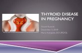 Thyroid disease in pregnancy - wesley ob/gyn · 2018-12-05 · Additional symptoms associated with Grave’s Disease: ophthalmopathy, dermopathy Complications: SAB, preeclampsia,