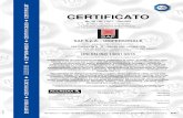 CERTIFICATO - saf-spa.com › wp-content › uploads › 2019 › 10 › ... · certificato nr. 50 100 11977 - rev.002 si attesta che / this is to certify that il sistema di gestione