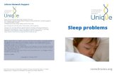 I Sleep problems - Chromosome · Sleep better! A guide to improving sleep for children with special needs. By Durand, V. M. Teach Your Child to Sleep: Solving Sleep Problems from
