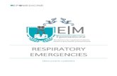 Respiratory EmergencieS - Epomedicine · 2. AECOPD 6-9 3. CAP 10-11 4. HAP/VAP 12-13 5. Acute uncomplicated pharyngitis 14 6. Unexplained dyspnea 15-19 7. Acute cough 20 8. Acute