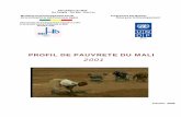 République du Mali – Un But Une Foi4 LISTE DES TABLEAUX PAGE TABLEAU 7.1 : Niveau de la dépense totale moyenne par ménage en 2001 17 TABLEAU 7.2 : 17Structure des dépenses moyennes
