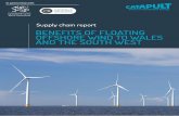 BENEFITS OF FLOATING OFFSHORE WIND TO WALES AND THE … › wp-content › ... · • The anchor costs appear higher for the 8MW turbines at Wave Hub as the larger 10MW designs for