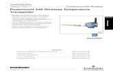 Rosemount 248 Wireless Temperature Transmitterprocess-instrumentation.net/ROSEMOUNT/Rosemount 248... · 2015-05-12 · Product Data Sheet 00813-0100-4248, Rev CA Catalog 2011 - 2012
