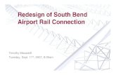 Redesign of South Bend Airport Rail Connection › files › library › 2007_Conference_Proceeding… · Airport Rail Connection 12 New layout concept and plan and profile production
