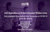 AMA Innovations in Medical Education Webinar Series€¦ · AMA Innovations in Medical Education Webinar Series. The Oregon Experience • New competency -based curriculum launched