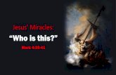 Jesus’ Miracles - Amazon S3€¦ · Jesus’ Miracles: “That day when evening came, he said to his disciples, “Let us go over to the ... A furious squall came up, and the waves