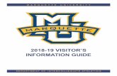 MARQUETTE UNIVERSITY · 2019-01-02 · Car Rentals Page 12 Taxi-Limo Service Page 12 Local Media Radio Stations Page 13 Television Stations Page 13 Area Churches Page 14 Marquette