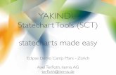 Statechart Tools (SCT) statecharts made easywiki.eclipse.org › images › 0 › 05 › YAKINDU_SCT_EDC_Mars... · itemis Yakindu SCT Editing V n Code Generation • is a generic