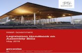 Legislation Handbook on Assembly Bills - GOV.WALES...This handbook is intended to be a helpful document, however, it is not intended to be an authoritative or definitive statement