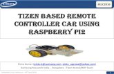 Tizen based remote controller CAR using raspberry pi2€¦ · Embedded Linux Conference – th06 April/2016 8 #ELC2016 Mobile Wearable IVI Common TV TIZEN Camera PC/Tablet Printer