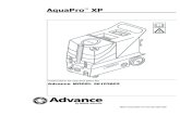 AquaPro XP - Floor Equipment Parts... · 2 - FORM NO. 56041559 / AquaPro™ XP INTRODUCTION This manual will help you get the most from your Advance AquaPro TM XP. Read thoroughly