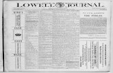 LOWE-CL S WEEKLYlowellledger.kdl.org/Lowell Journal/1885/07_July/07-29-1885.pdf · Mattie Perrin, Sec. Annie Hunter,Treas. Jessie Stone. The G. R. Telegram says: "C. D. Hodges, the
