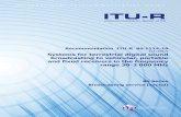 Recommendation UIT-R BS.1114-10 (12/2017) – Systems for ... › dms_pubrec › itu-r › rec › bs › R-REC... · Digital Sound Broadcasting, DAB, ISDB-TSB, IBOC, DRM, CDR The