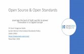 Open Source & Open Standards - European Commissionec.europa.eu/information_society/newsroom/image/document/2019-… · Open standards needs open source. •And we always have done,