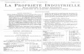 La Propriété Industrielle - WIPO · dificatif sur la répression des fraudes en ce qui concerne les sucreries, la confiserie et la ehocolaterie (n° 51-1318, du 16 novembre 1951);