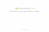 Ethnicity Estimate White Paper - Ancestry › corporate › sites › default › files › Ancestr… · 30/10/2013  · genetic segments suggestive of recent common ancestry. Linking