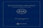 Penn State Commencement, Spring Semester 2020, Penn State ... · The information in this document was produced on April 24, 2020, as an unofficial list of students who indicated an