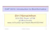Giri Narasimhanusers.cis.fiu.edu/~giri/teach/Bioinf/S11/Lecx8.pdf · 3/24/2011 CAP5510 / CGS5166 2 Microarray Data! Gene Expression Levels Sample A CONTROL Sample B TREATMENT Gene1