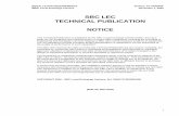 SBC LEC TECHNICAL PUBLICATION NOTICE · engineering and installation services relating to SBC LEC communications systems or equipment. It is not intended to provide complete design
