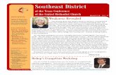 Southeast District SE District News.pdf · May 3, at noon. Annual Conference—May 27-30, 2018 Hotel Reservations Now Open Make your reservations now so that you can take advantage