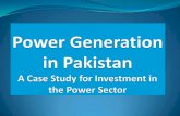 Power Generation in Pakistan - Global EdisonHydropower Project Swat, NWFP 100 125. FUTURE PROJECTs - PPIB Patrind Hydropower Project NWFP/ AJK 130 163 Hari-Ghal Hydropower Project