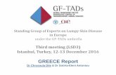 GREECE Report - Home: OIE LSD… · Number of outbreaks (August 2015 - November 2016) 2015 117 outbreaks 7 Regional Units 20 Aug - 15 Dec (4 months) 24 out of 117 outbreaks: vaccinated