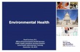 Environmental Health...Public Health Sanitation Division GOALS (continued) • Assure a well-trained staff of professional sanitarians throughout the state . • Promote quality, effective