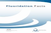 Fluoridation Facts · Fluoridation Facts 4 American Dental Association Permission is hereby granted to reproduce and distribute this Fluoridation Facts Executive Summary in its entirety,