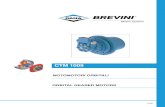 Catalogue - CTM - Brevini Fluid Power · Dana Brevini for additional info. Motoriduttore Geared Motor Motore Motor Cilindrata geometrica Geometric displacement cm3/giro [in3/rev]