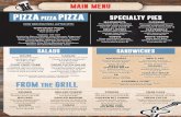 PIZZA SPECIALTY PIES - Cleverdale Country Store PIZZA PIZZA PIZZA SPECIALTY PIES REUBEN Corned beef,