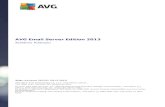 AVG Email Server Edition 2013aa-download.avg.com/filedir/doc/AVG_Email_Server/... · AVG ürünlerinden biridir. AVG'nin ünlü ve ödüllü güvenlik korumasını sunmak adına baştan