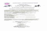 Friesian Horse Breeders' Society of South Africafriesperdsa.co.za/images/photos/Hopetown Skou 2020 pre final.pdf · Spyker Coetzee: 0828279019 FRIESPERD INSKRYWINGS: Stuur deg¾aan