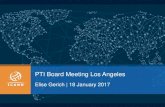 PTI Board Meeting Los Angeles › en › system › files › bm › briefing...$1.8 $0.5 $0.8 $3.1 FY17 PTI YTD Budget Through November 2016 In Millions, USD Names Numbers Protocol