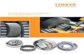 Friction Management Solutions for Industrial Gear Drives · Spherical roller bearings 25 — 1,500 mm bore ... our standard range for industrial gear drive applications. These bearings
