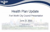 Health Plan Update › files › 0a53a888-79a6-4c9a-9103... · 2020-06-30 · 4. Health Center Update Continue to see success Increase despite loss of Fire employees, retirees and