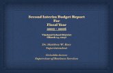 Second Interim Budget Report For Fiscal Year 2015-2016 ...vineland.k12.ca.us/wp-content/uploads/sites/13/... · Second Interim Budget Report (2015-2016) DISCLAIMER The following is