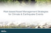 Risk-based Asset Management Strategies for Climate ... · Storm drainage infrastructure risk assessment Hazard Characterization . Hazard Analyses . Hydrologic, Debris Flood, Debris