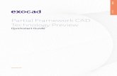 Partial Framework CAD Technology Preview - exocadexocad.com/fileadmin/downloads/techpreview/exocad_Instruction_M… · 2015 by exocad mb ulius-Reiber-Str. 37 D-64293 Darmstadt Copying,