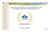Associação Brasileira dos Distribuidores de Produtos Químicos e ...inmetro.gov.br/painelsetorial/palestras/FernandesJose.pdf · workshop de treinamento por ano promovido pela ASSOCIQUIM.