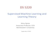 Supervised Machine Learning and Learning Theory•Ph.D. at CMU –Research in storage security & cryptographic file systems •RSA Laboratories –Cloud security, applied cryptography