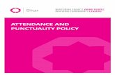ATTENDANCE AND PUNCTUALITY POLICY · 2020-06-03 · Punctuality Policy throughout the School and are known by parents. Review the effectiveness of the implementation of the policy